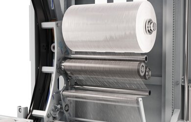 CARRELLO PORTABOBINA CON PRESTIRO