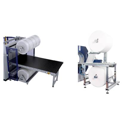 Horizontal Stretch Wrapping Machines | Robopac