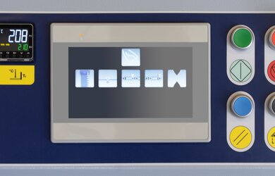 Touch screen control panel