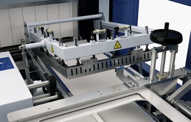 Sealing bars unit