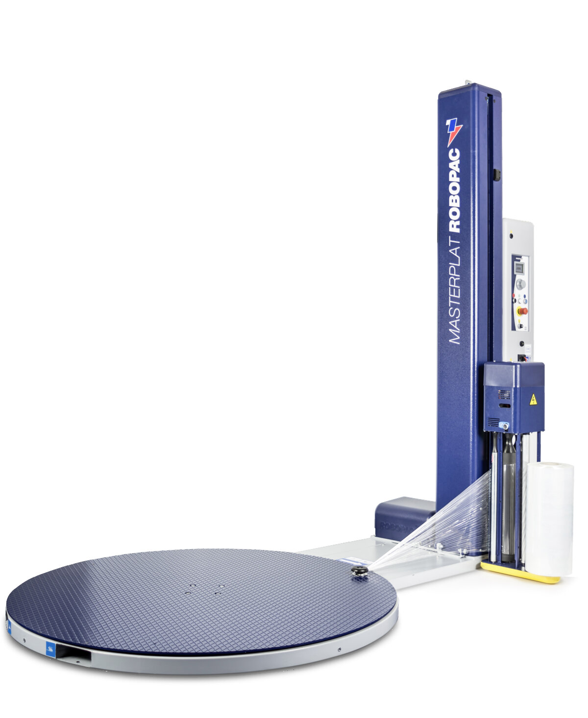 Masterplat Plus | Pallet Wrapping Machine with Film Carriage | Robopac