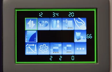 3.5 Inches Colour Graphic Display Robopac