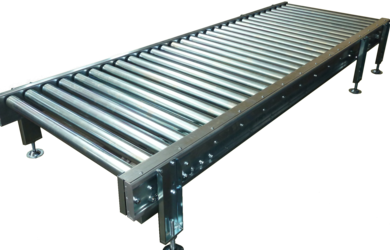 MOTORIZED OR IDLE ROLLER CONVEYORS